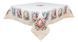 Tapestry tablecloth G-35242, 137х137, 137, 137, Square, Easter, With microfibre, 74% polyester, 23% cotton, 3% acrylic, Tapestry