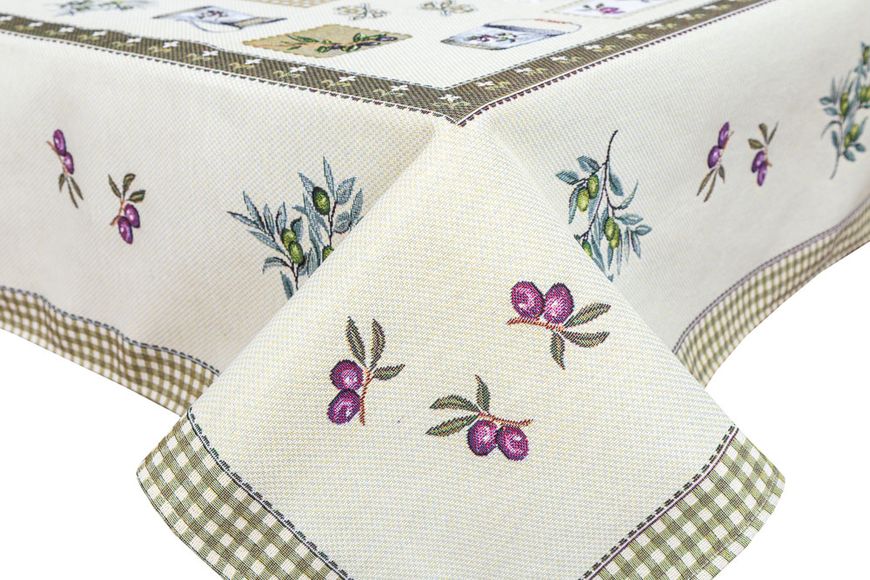 Tapestry tablecloth RUNNER284, 137х240, Rectangular, Everyday, Without lurex, 75% polyester, 22% cotton, 3% acrylic