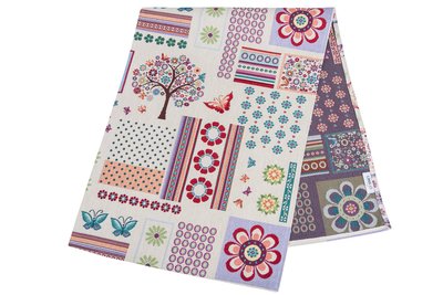 Tapestry table runner NP0065, 37х100, Rectangular, Everyday, Without lurex, 75% polyester, 22% cotton, 3% acrylic