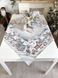 Tapestry tablecloth G-34398, 97х100, 100, 97, Square, New Year's, With microfibre, 74% polyester, 23% cotton, 3% acrylic, Tapestry