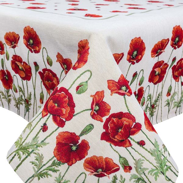 Tapestry tablecloth RUNNER759, 137х280, Rectangular, Everyday, Without lurex, 75% polyester, 22% cotton, 3% acrylic