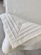 Linen tablecloth SKLB34, 146x146, Square, Monochrome, Embroidery, 100% linen