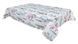 Obrus z powłoką wodoodporną MANTEL470, 130x130, Prostokątny, Kwiatowy, Z wodoodporną powłoką, 75% bawełna, 25% poliester, Wodoodporny