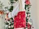 Tapestry shopping bag ADHARA-SM36, 36х36, 36, 36, Square, New Year's, Golden lurex, 60% polyester, 40% cotton, Tapestry