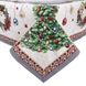 Tapestry tablecloth RABETO, 137х137, Square, New Year's, Without lurex, with microfibre, 75% polyester, 22% cotton, 3% acrylic
