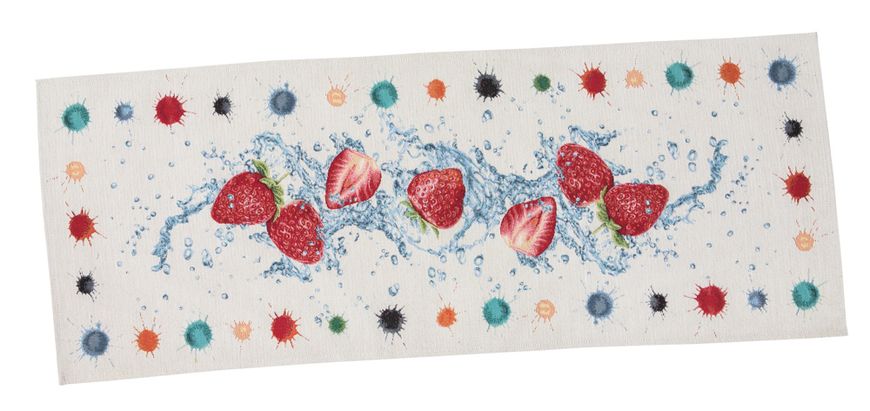 Tapestry table runner RUNNER850, 37х100, Rectangular, Everyday, Without lurex, 75% polyester, 22% cotton, 3% acrylic