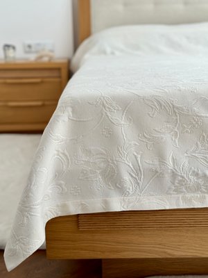 Bedspread LUZ018, 160x220, Rectangular, Everyday, Without lurex, 100% cotton