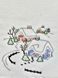 Embroidered kitchen towel RKVF04A-65, 34x65, Rectangular, New Year's, Embroidery, 100% cotton
