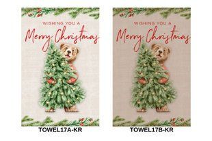 Набір з 2 шт. кухонних рушників "Bear's Holiday" SET TOWELS-17 SET TOWELS-17 фото