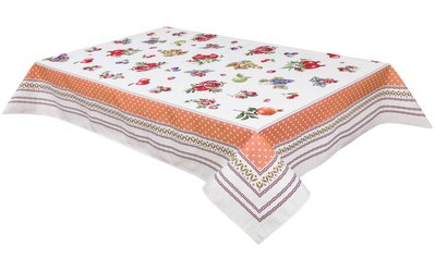 Tapestry tablecloth RUNNER329, 137х137, Square, Casual, Without lurex, 75% polyester, 22% cotton, 3% acrylic