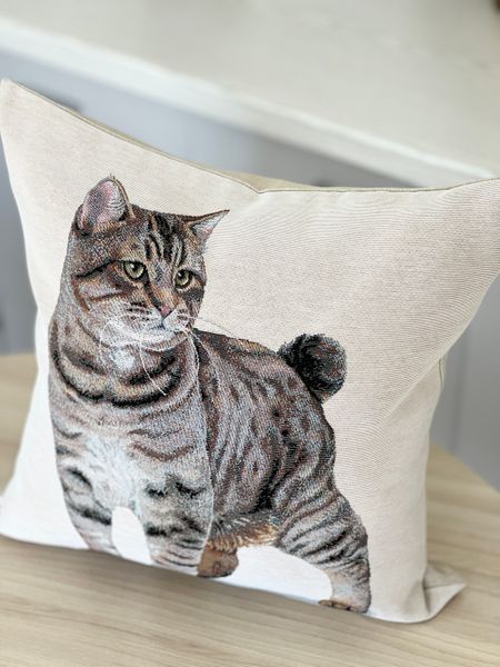 Single-sided tapestry cushion cover KISS797