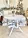 Tapestry tablecloth WINTER, Ø160, Round, New Year's, Without lurex, with microfibre, 80% polyester, 15% cotton, 5% acrylic