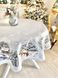 Tapestry tablecloth WINTER, Ø160, Round, New Year's, Without lurex, with microfibre, 80% polyester, 15% cotton, 5% acrylic