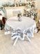 Tapestry tablecloth WINTER, Ø160, Round, New Year's, Without lurex, with microfibre, 80% polyester, 15% cotton, 5% acrylic