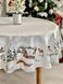 Tapestry tablecloth WINTER, Ø160, Round, New Year's, Without lurex, with microfibre, 80% polyester, 15% cotton, 5% acrylic