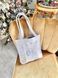 Tapestry shopping bag RABETO-SM36, 36x36, Square, New Year's, Without lurex, with microfibre, 75% polyester, 22% cotton, 3% acrylic, Tapestry