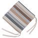 Tapestry chair cushion ZOOM004, 40х40, 40, 40, Square, Geometry, Without lurex, 75% polyester, 22% cotton, 3% acrylic, foam rubber, Tapestry