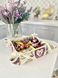 Tapestry bread basket EDEN126, 20x20x8, Square, Easter, Without lurex, 75% polyester, 22% cotton, 3% acrylic