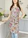 Tapestry kitchen apron EDEN1175GR, 60х85, 85, 60, Flower, Without lurex, 75% polyester, 22% cotton, 3% acrylic, Tapestry