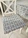 Tapestry chair cushion ZOOM007, 40х40, 40, 40, Square, Geometry, Without lurex, 75% polyester, 22% cotton, 3% acrylic, Tapestry
