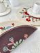 Tapestry placemat with lace ROUND1010M-25D