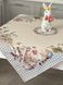 Tapestry tablecloth RUNNER1248GR, 97х100, Square, Easter, Without lurex, 75% polyester, 22% cotton, 3% acrylic