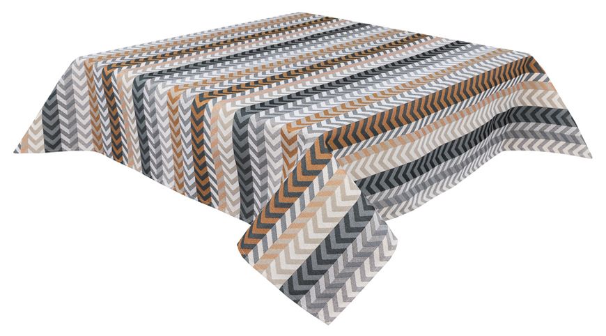 Tapestry tablecloth ZOOM004, 97х100, Square, Everyday, Without lurex, 75% polyester, 22% cotton, 3% acrylic