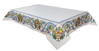 Tapestry tablecloth RUNNER LIMA021, 137х137, Square, Casual, Without lurex, 75% polyester, 22% cotton, 3% acrylic
