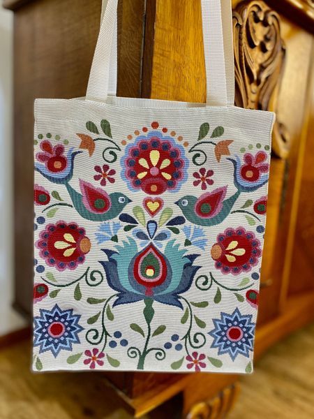 Tapestry shopping bag SMGKISS033, 35x40, Rectangular, Casual, Without lurex, 75% polyester, 22% cotton, 3% acrylic