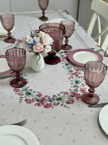 Tapestry tablecloth RUNNER1408NA, 137х240, 240, 137, Rectangular, Everyday, Without lurex, 75% polyester, 22% cotton, 3% acrylic, Tapestry