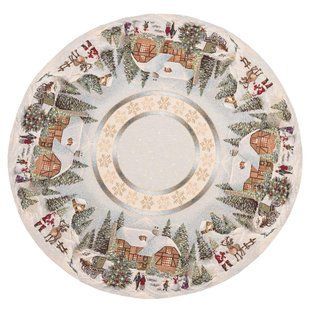 Скатерть гобеленовая ROUND723 Limaso ROUND723-90D фото