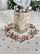 Tapestry tablecloth RUNNER1385, &Oslash;160, 160, 160, Round, New Year's, Golden lurex, 70% polyester, 23% cotton, 3% acrylic, 4% metal fibre, Tapestry