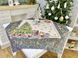 Tapestry tablecloth RUNNER536G"New Year’s Surprise", 97х100, Square, New Year's, Without lurex, 75% polyester, 22% cotton, 3% acrylic