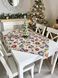 Tapestry tablecloth FIESTA, 97х100, 100, 97, Square, New Year's, Golden lurex, 60% polyester, 24% cotton, 16% acrylic, Tapestry