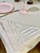 Linen tablecloth SKLB23, 140x140, Square, Monochrome, Embroidery, 100% linen