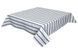Obrus bawełniany merceryzowany SKM09, 140x220, Prostokątny, Geometria, 100% bawełna, Merceryzowana bawełna