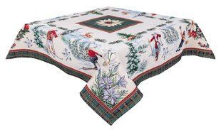 Tapestry tablecloth CHAMONIX, 137х137, Square, New Year's, Without lurex, 45% polyester, 55% cotton, Tapestry