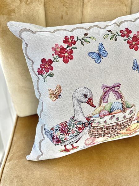 Single-sided tapestry cushion cover SANDERS B-NV