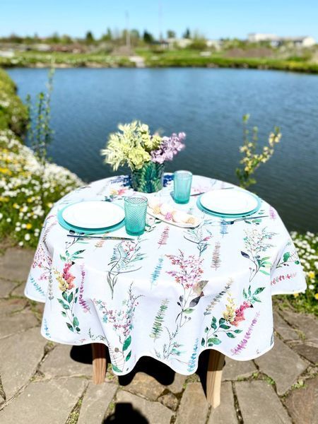 Скатерть с водоотталкивающим покрытием MANTEL470 MANTEL470-140D  фото