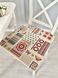 Tapestry chair cushion PS0065, 40х40, 40, 40, Square, Everyday, Without lurex, 75% polyester, 22% cotton, 3% acrylic, Tapestry