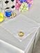 Embroidered placemat YELLOW EGGS, Square, Easter, Embroidery, 100% linen