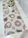 Tapestry table runner CORONA, 37х100, 100, 37, Rectangular, New Year's, Silver lurex, 75% polyester, 22% cotton, 3% acrylic, Tapestry
