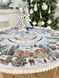 Скатертина гобеленова з мереживом ROUND723M "Різдво в Карпатах" ROUND723M-90D фото 2