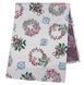 Tapestry table runner CORONA, 37х100, 100, 37, Rectangular, New Year's, Silver lurex, 75% polyester, 22% cotton, 3% acrylic, Tapestry