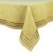 Linen tablecloth SKLB25, 140x140, Square, Monochrome, Embroidery, 100% linen