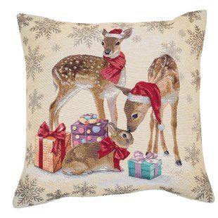 Single-sided tapestry cushion cover KISS677