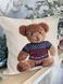 Single-sided tapestry cushion cover MOUNTAIN BEAR-NV1