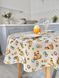 Tapestry tablecloth LIMA028, Ø140, Round, Easter, Without lurex, 75% polyester, 22% cotton, 3% acrylic