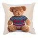 Single-sided tapestry cushion cover MOUNTAIN BEAR-NV1