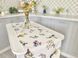 Table runner with water-repellent coating TIKAL, 40x154, Rectangular, Flower, With water-repellent coating, 75% cotton, 25% polyester, Water repellent